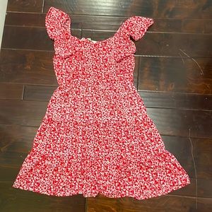 Red dress size large